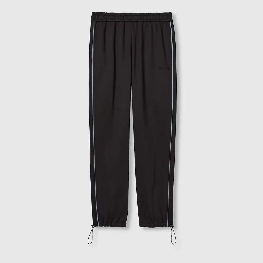 Embroidered Jersey Trouser