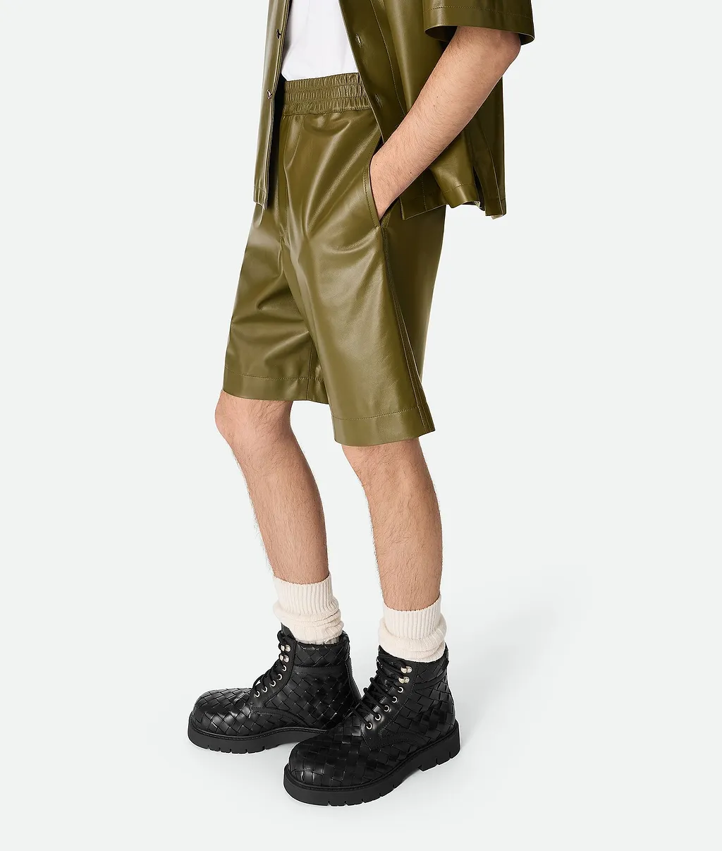 Leather Nappa Shorts
