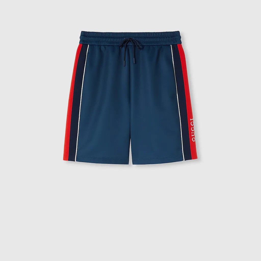 Neoprene Shorts With Web