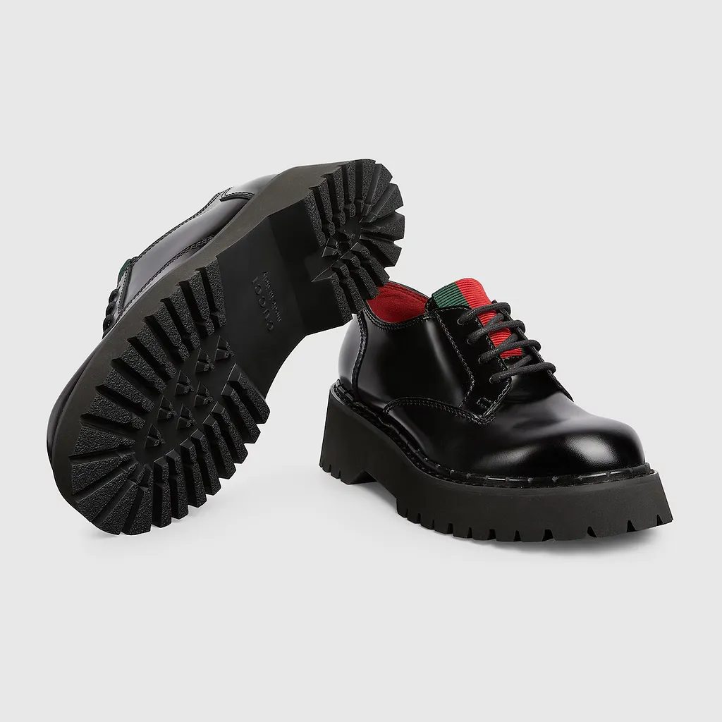 Lace-Up With Web
