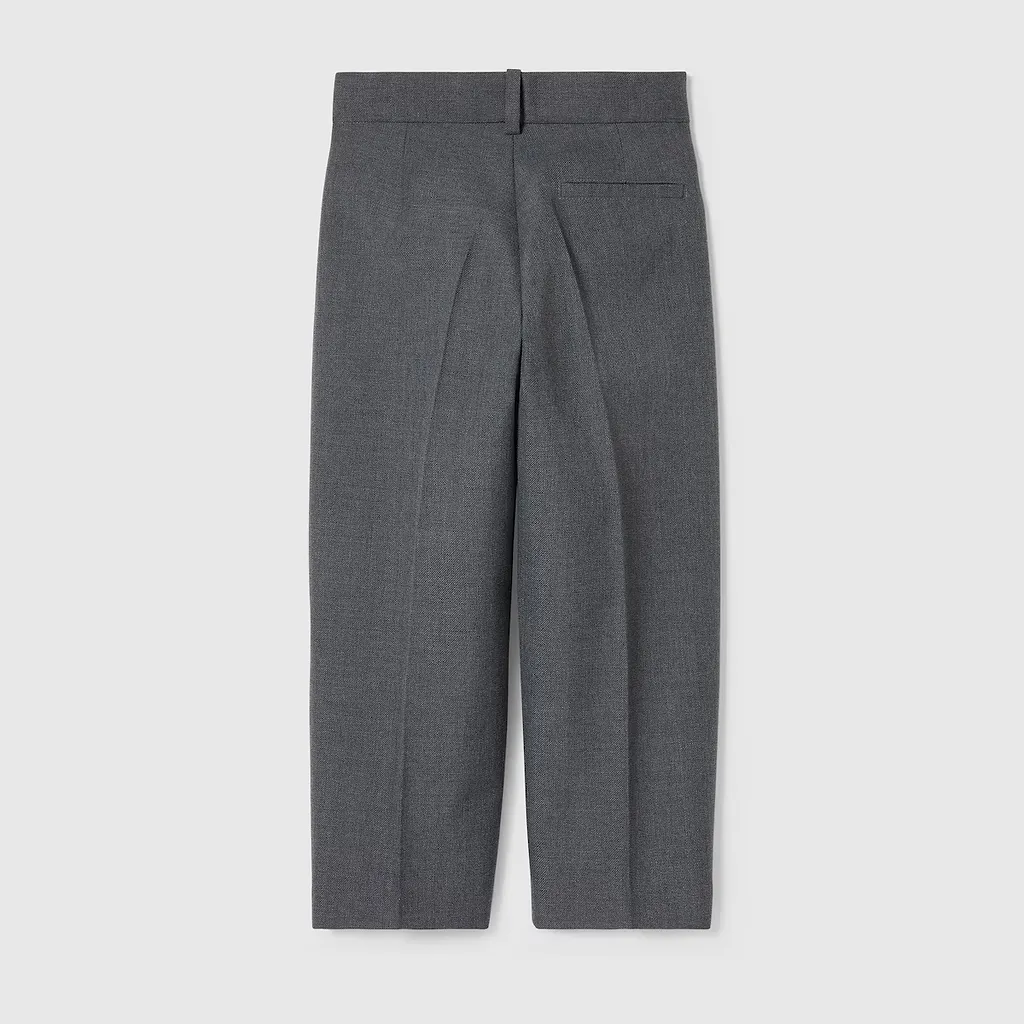 Children's Embroidered Wool Trouser
