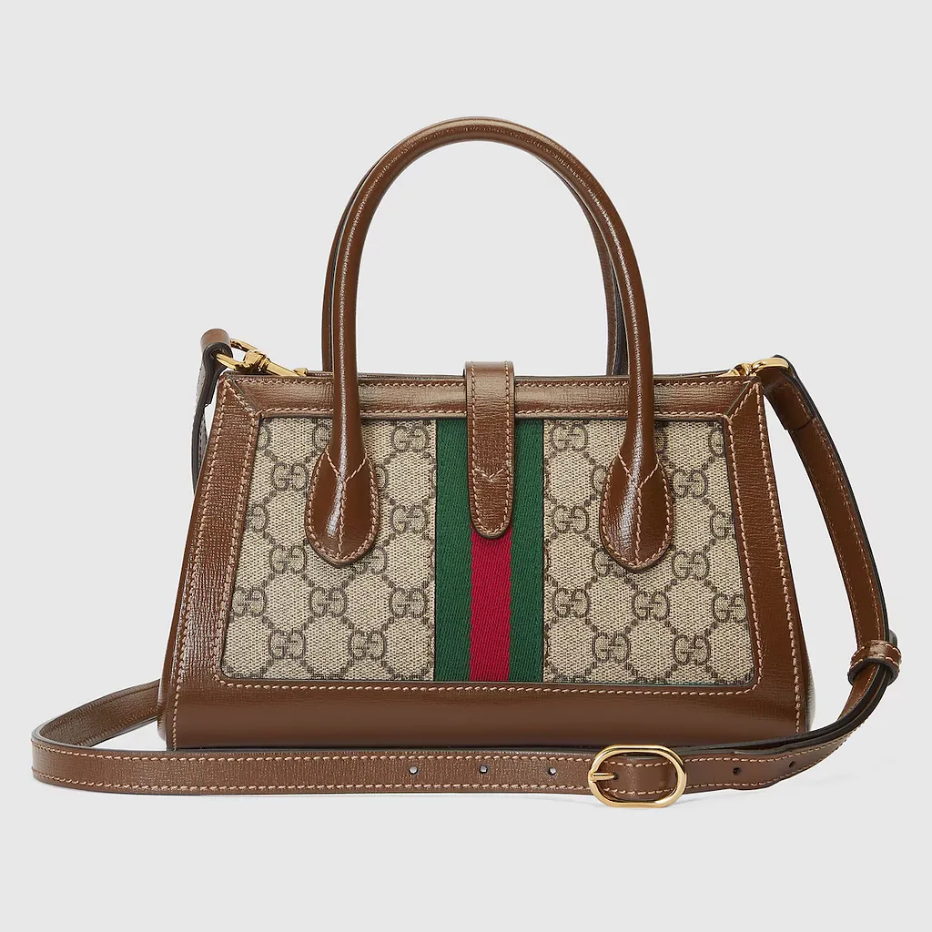Small Tote With Piston Closure
