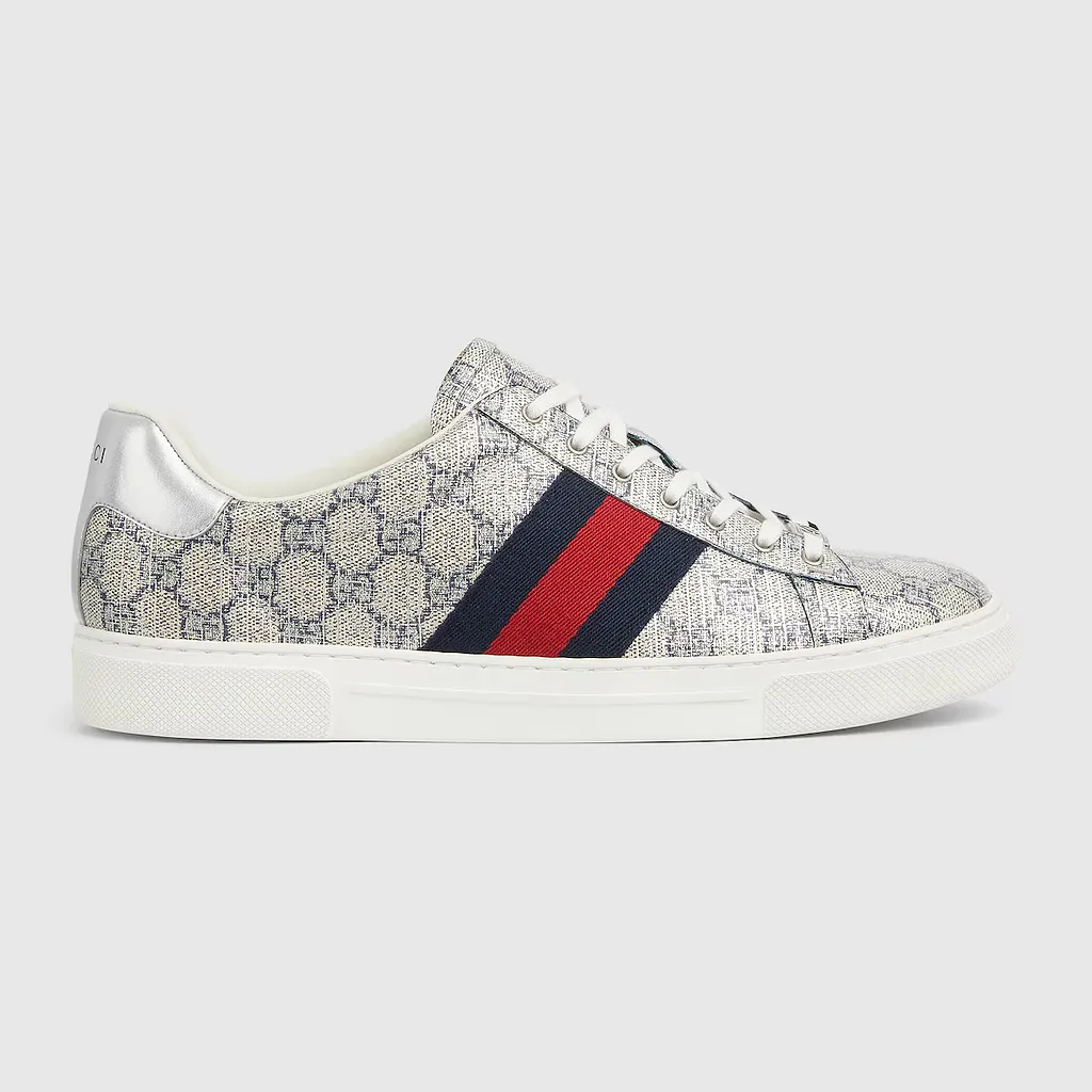 Gucci Ace Trainer With Web