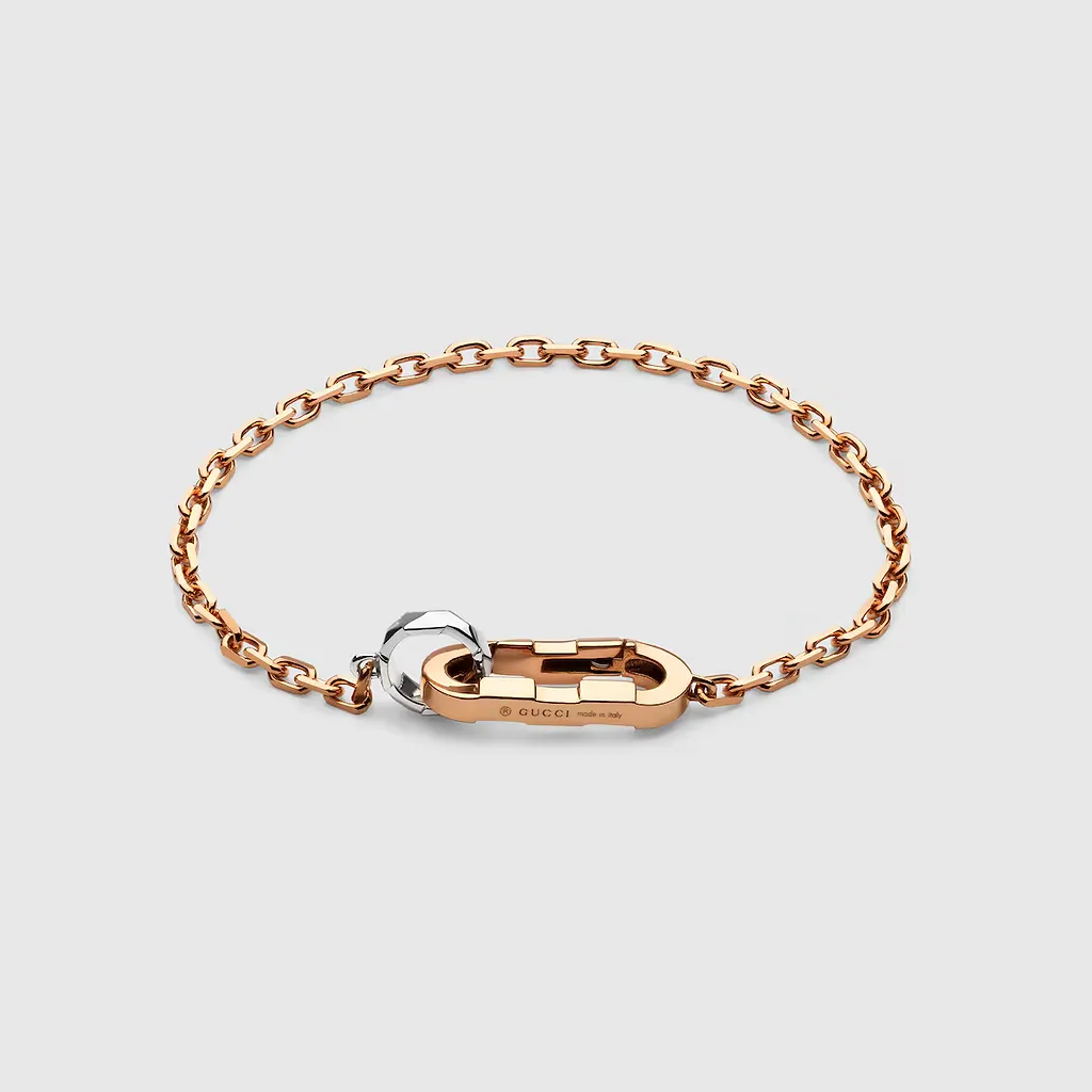 Gucci Link To Love 18K Chain Bracelet