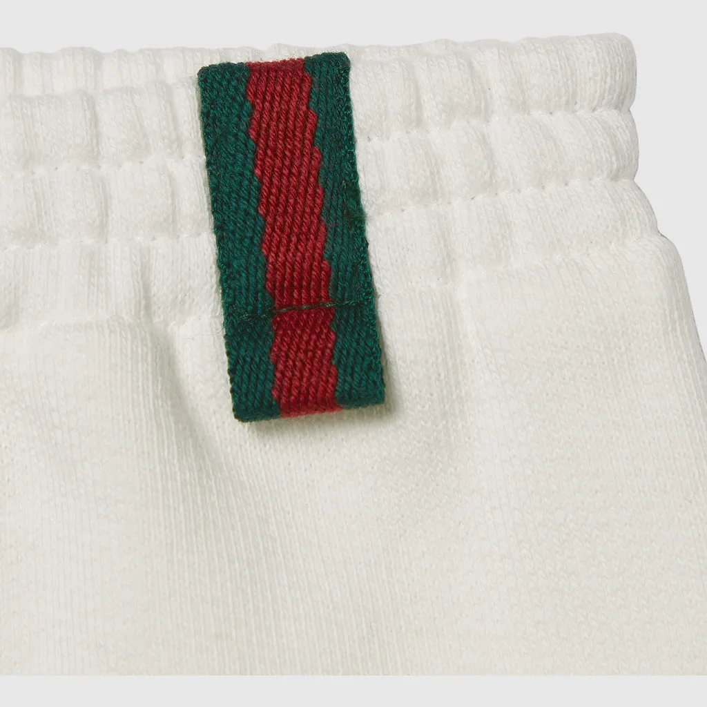 Baby Cotton Trousers With Web