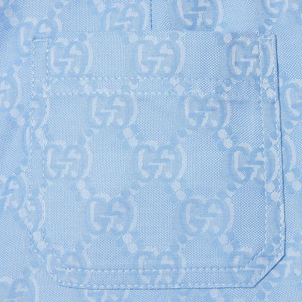 Children's Gg Shadow Cotton Shorts