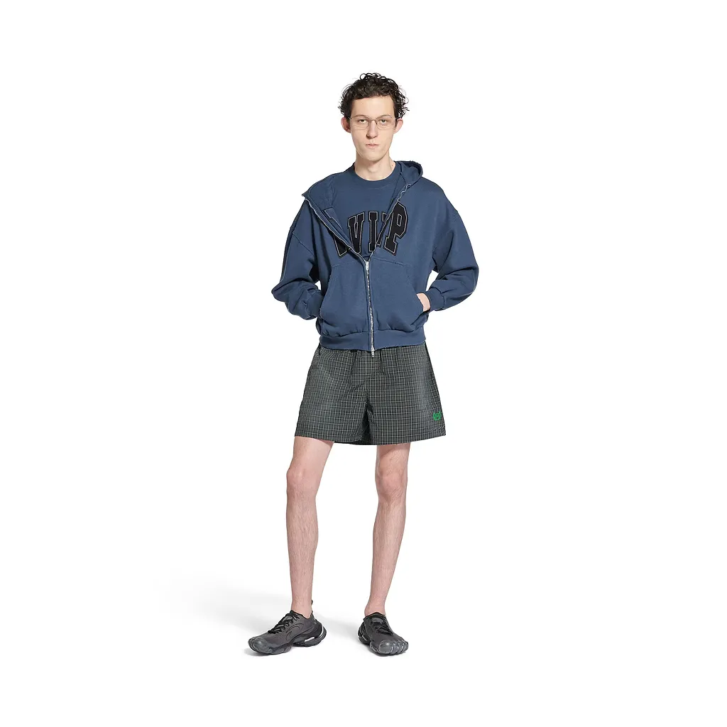 Check Boxer Swim Shorts