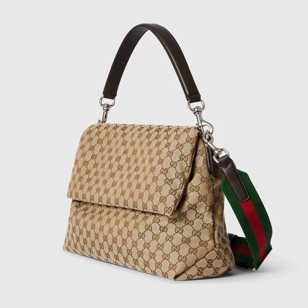 Medium Gg Crossbody Bag With Web