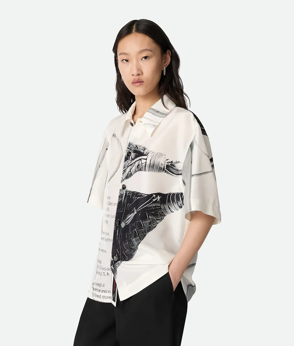 Silk Printed Shirt