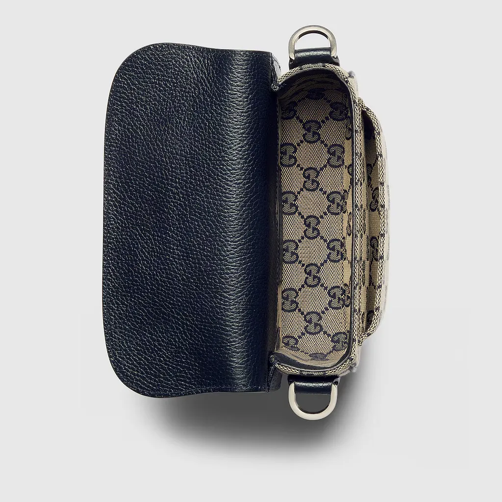 Bi-Colour Gg Super Mini Bag