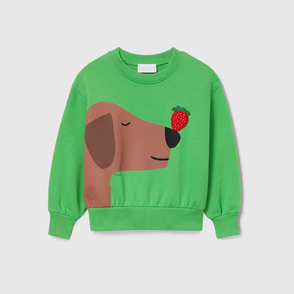 Children's Printed Cotton Sweatshirt