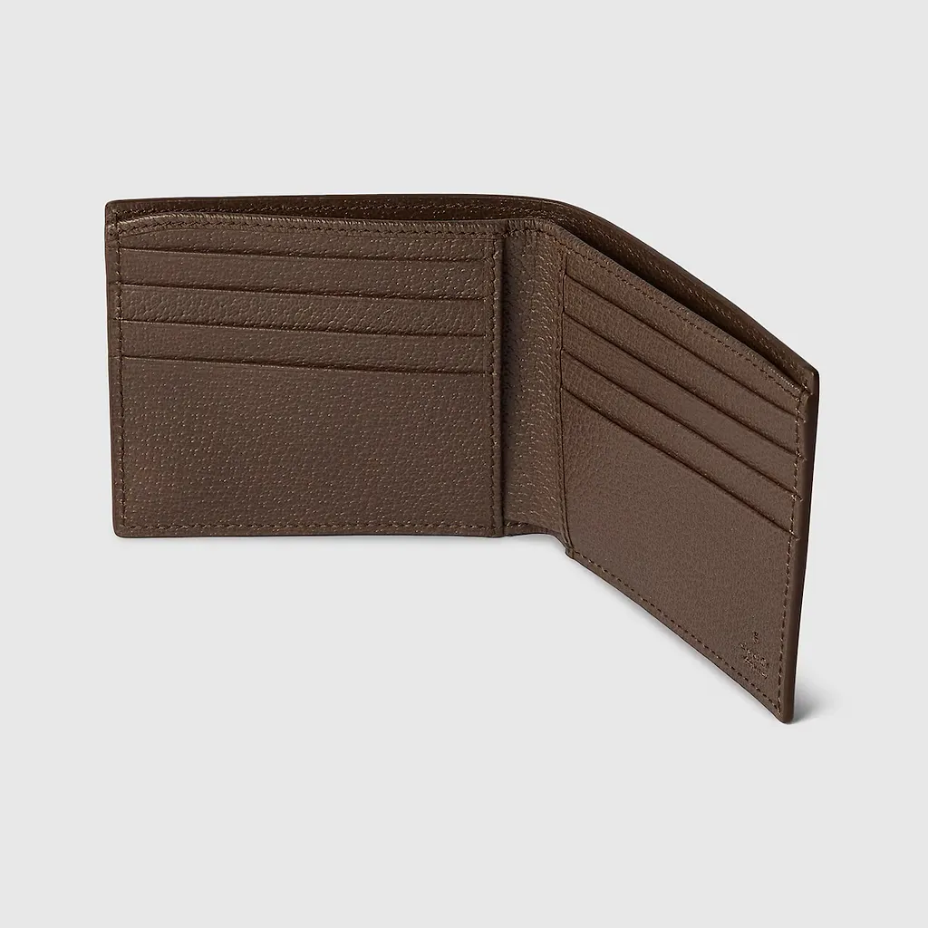Brown Interior Gg Bi-Fold Wallet