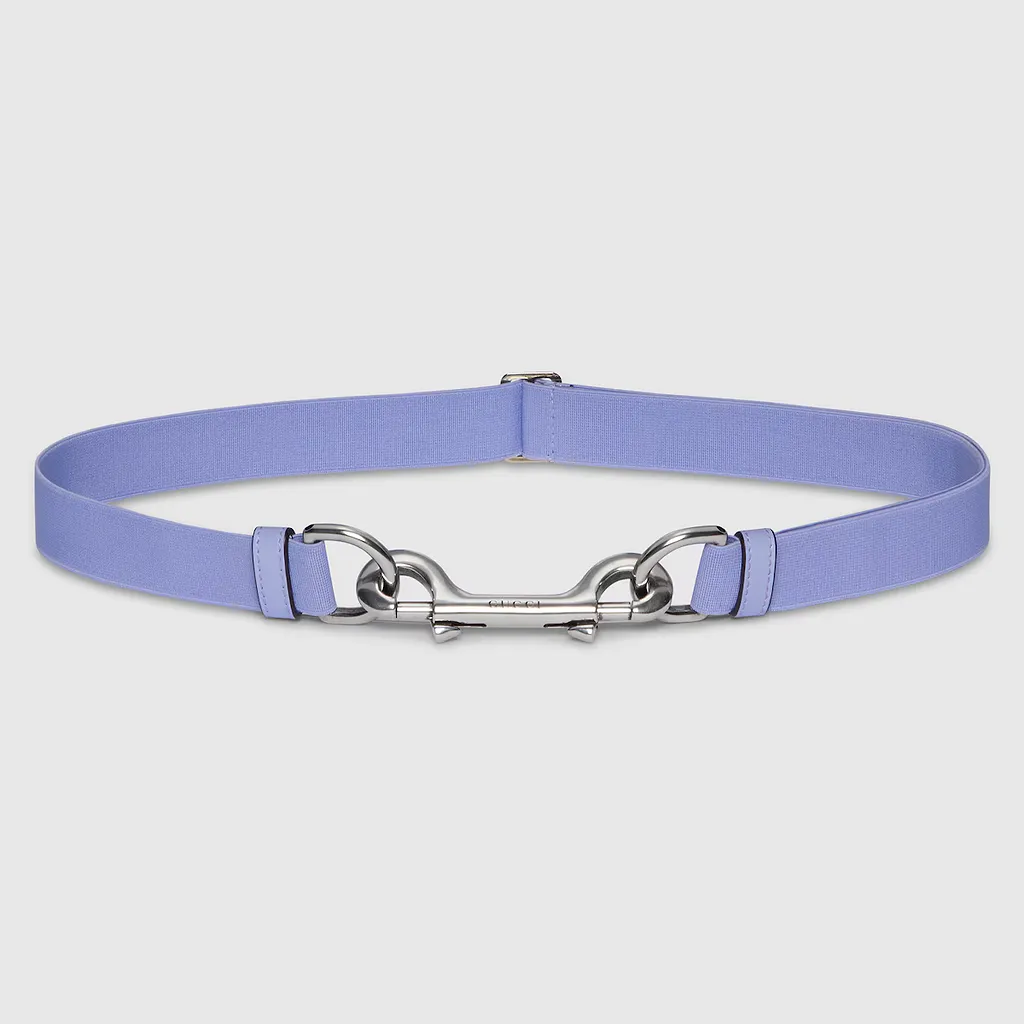 Thin Belt With Double Snap Hook Buckle, 3