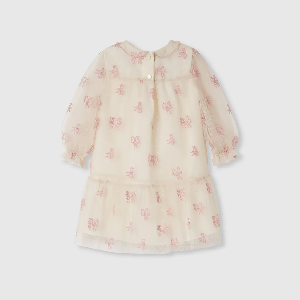 Baby Embroidered Tulle Dress