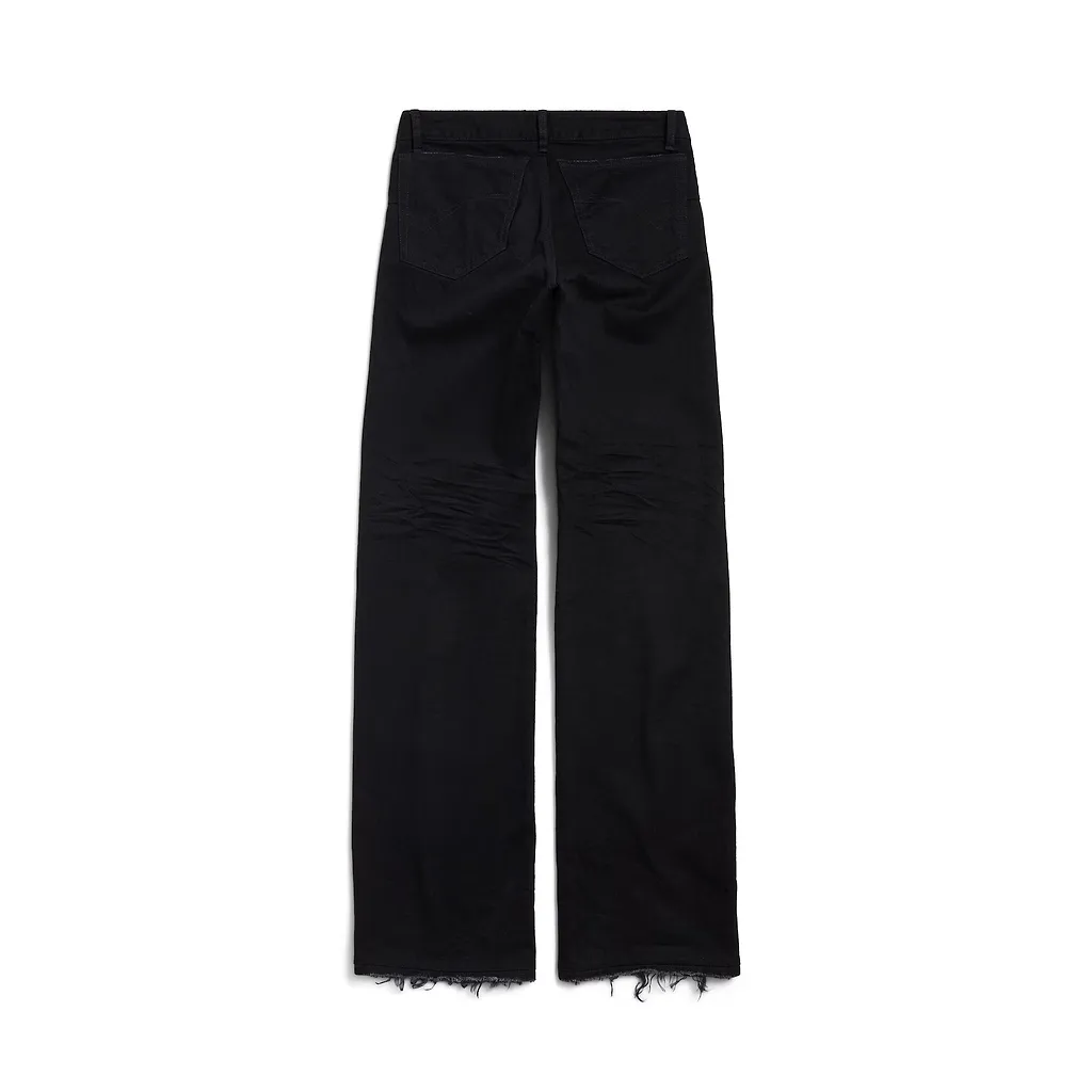 Fitted Low-Waist Pants