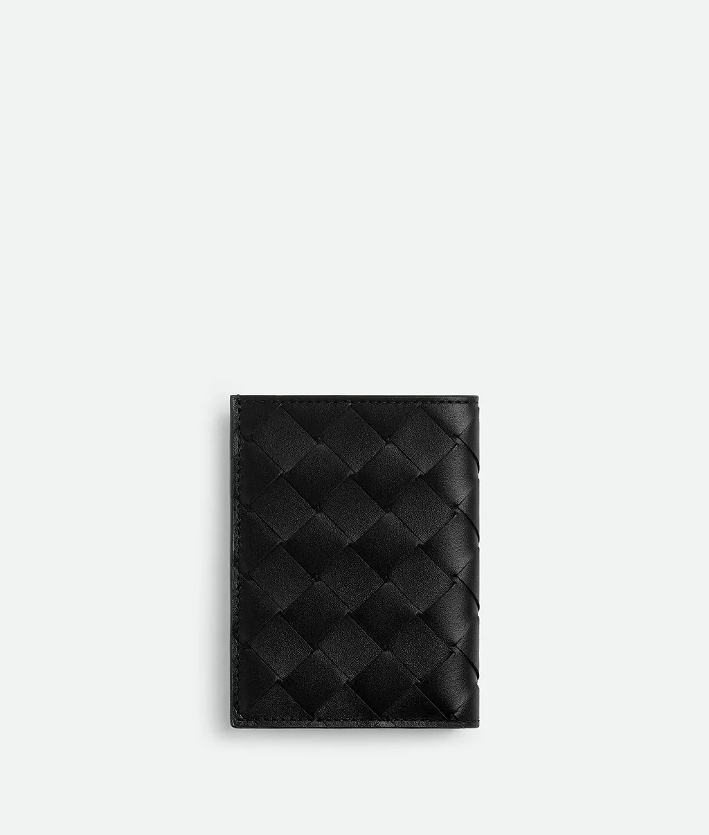 Intrecciato Slim Flap Card Case
