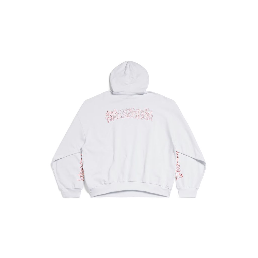 Diy Metal Outline Hoodie Oversized