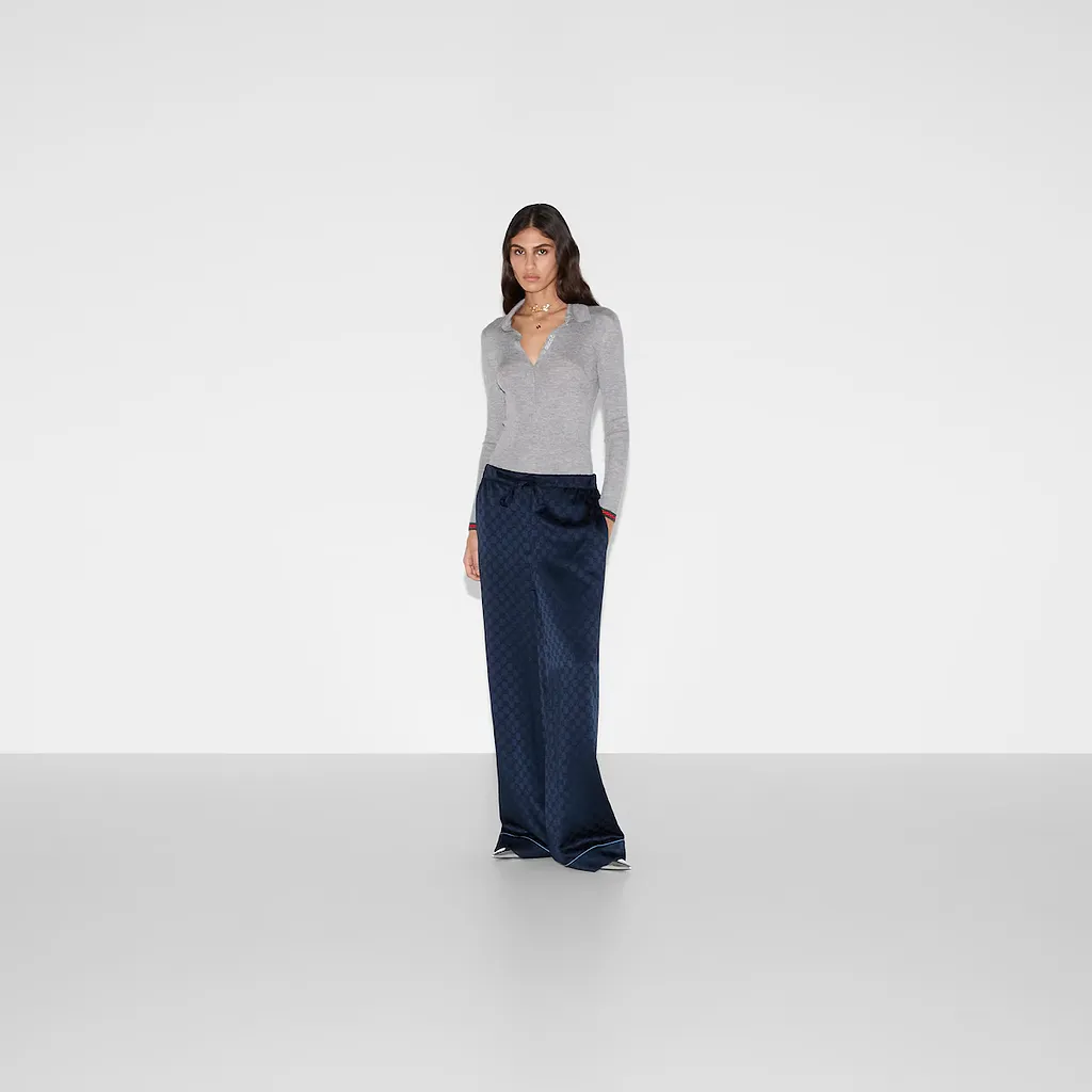 Gg Satin Pants