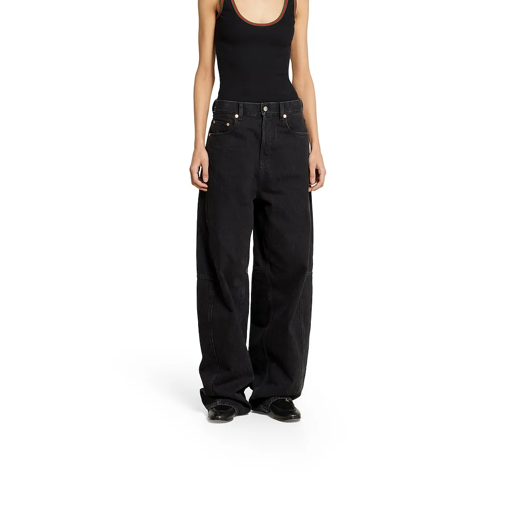 Balloon Denim Pant