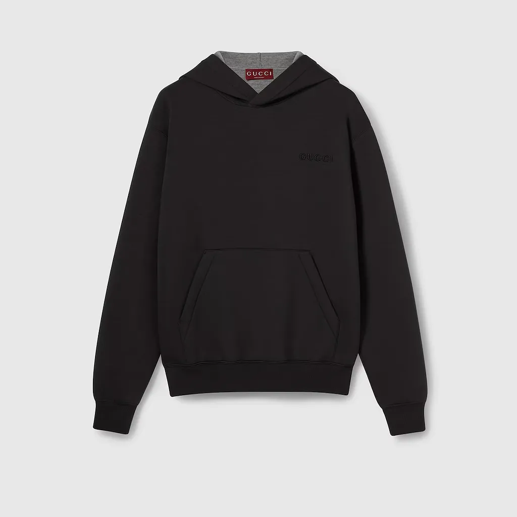 Embroidered Jersey Sweatshirt