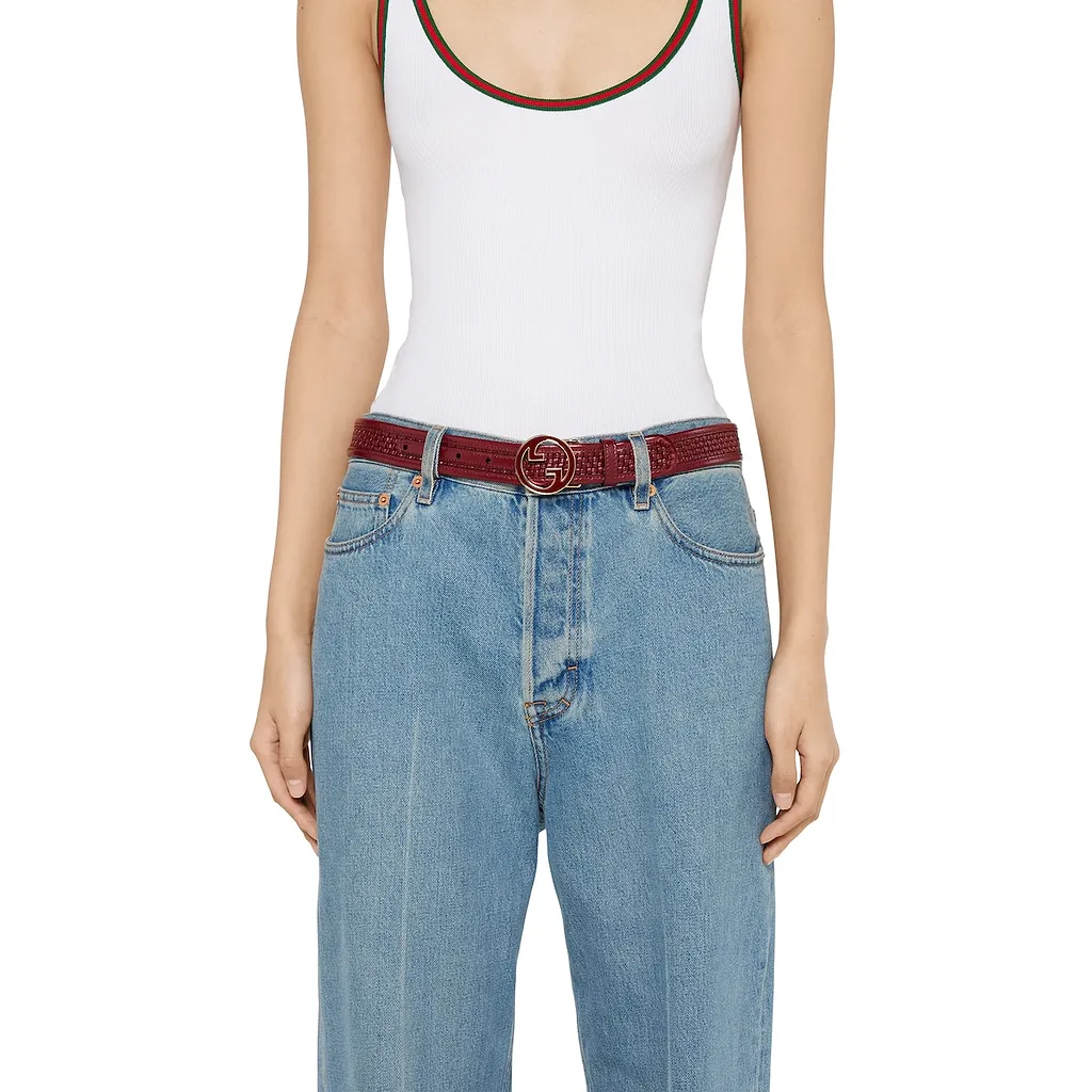 Gucci Blondie Wide Belt