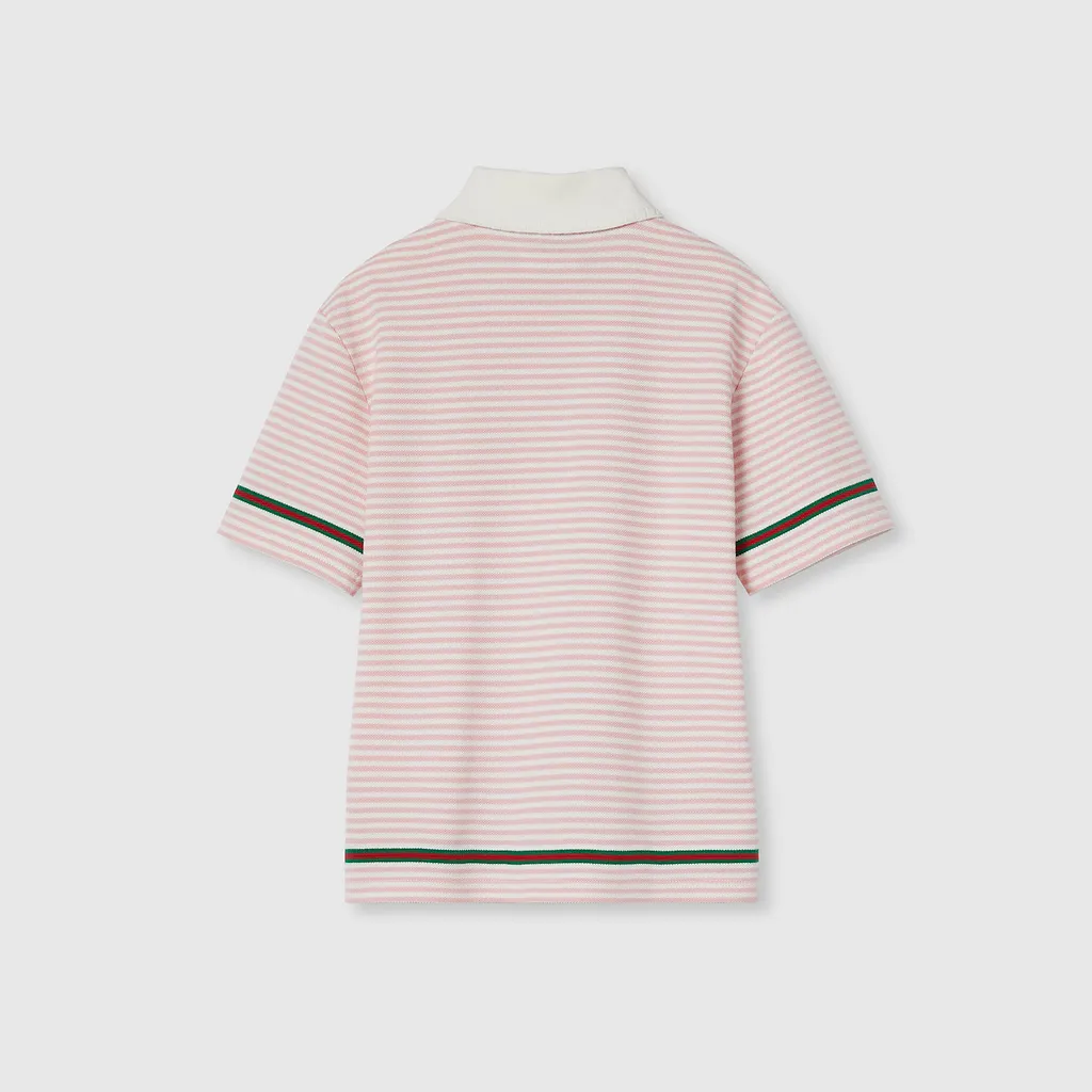 Children's Embroidered Cotton Polo