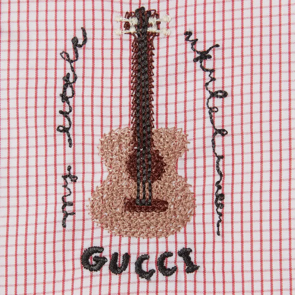 Children's Embroidered Cotton Shirt