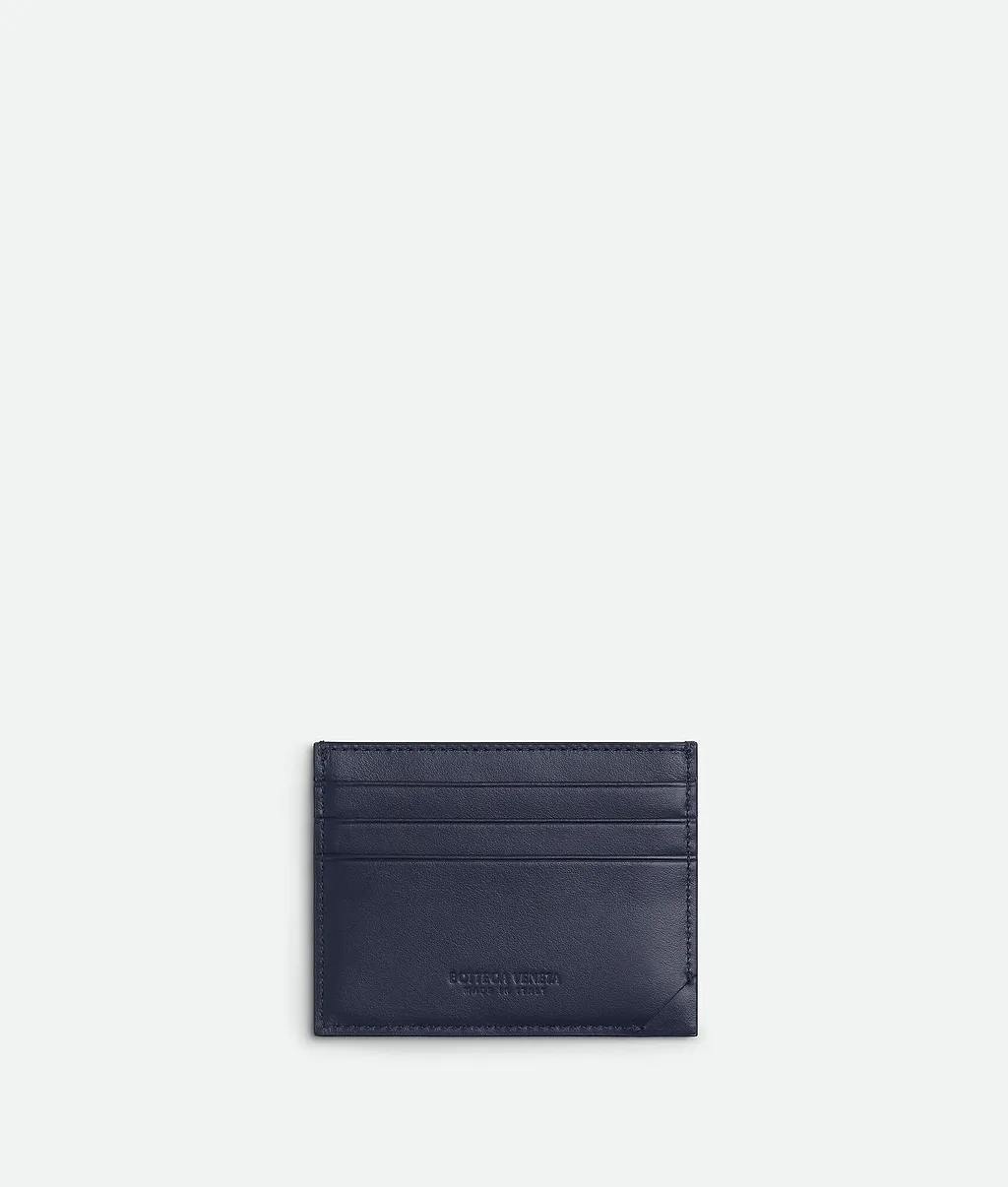 Intrecciato Stamp Credit Card Case