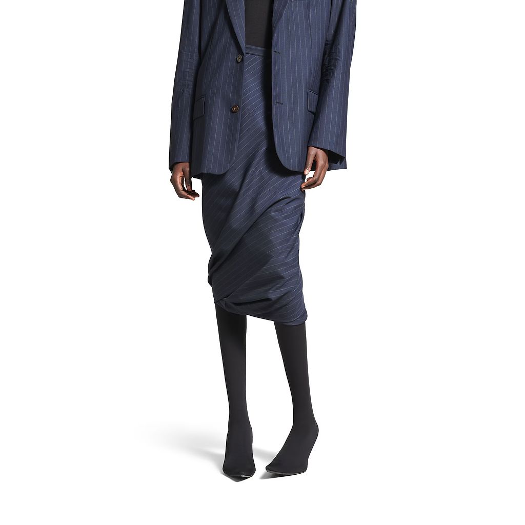 Twisted Tailored Skirt