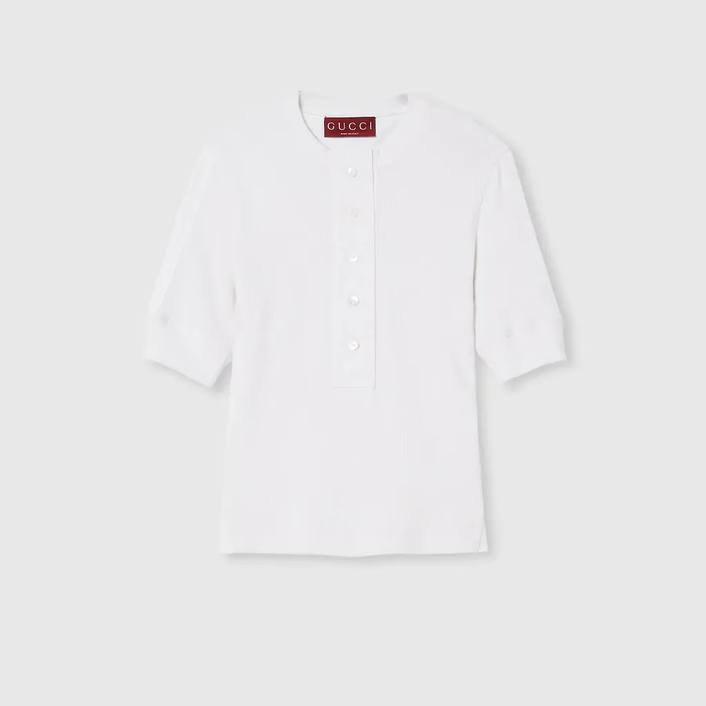 Cotton Rib T-Shirt