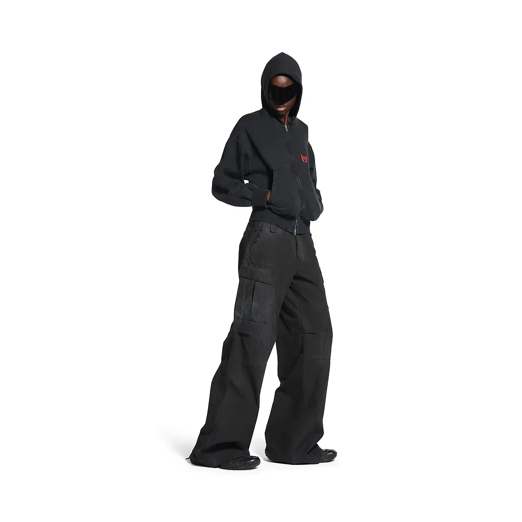 Flared Cargo Pants