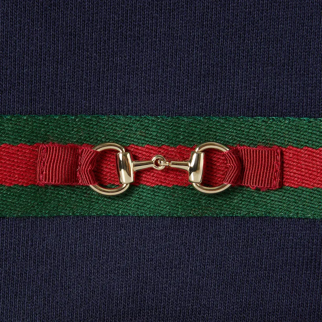 Baby Cotton Sweatshirt With Web