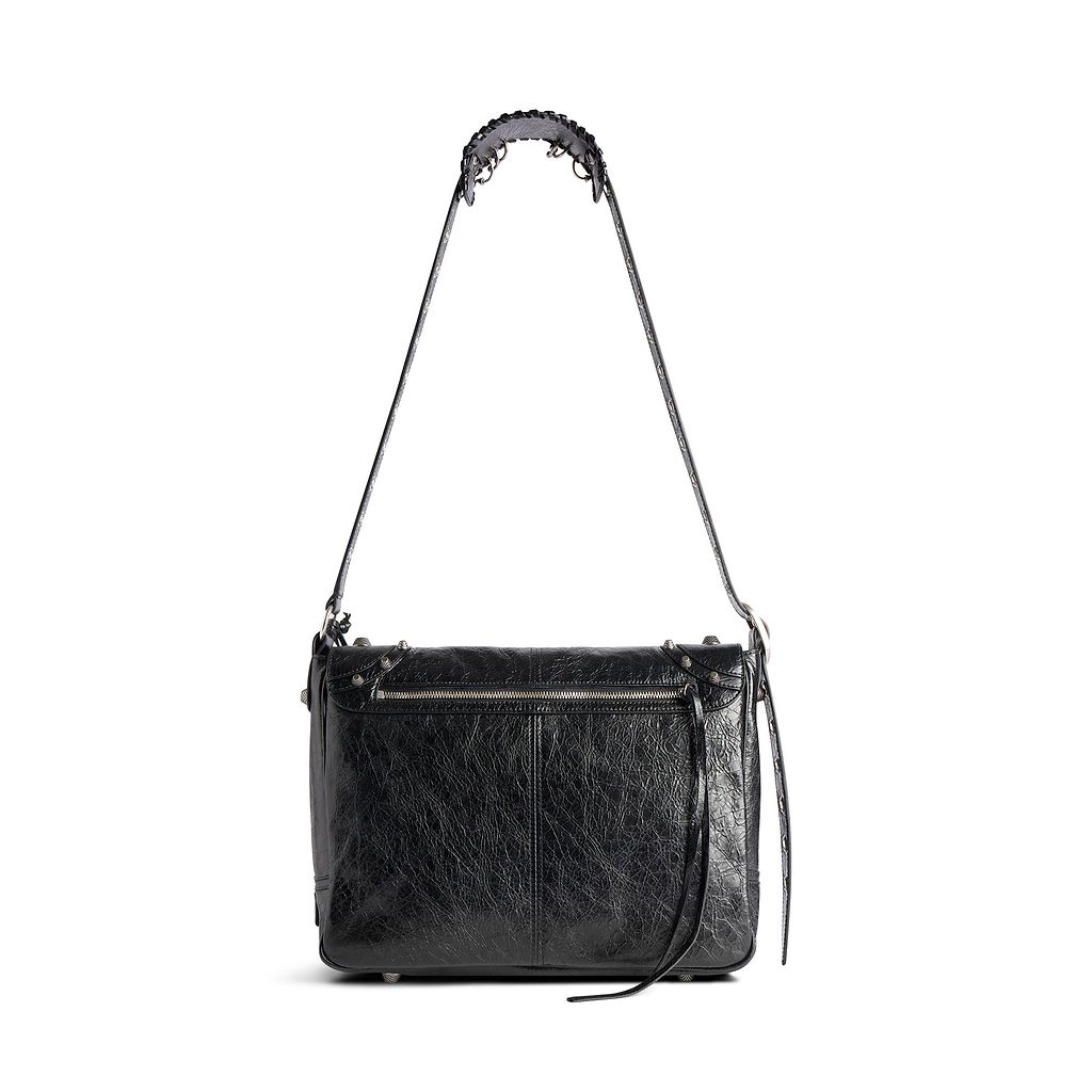 Le Cagole Medium Messenger Bag With Piercings