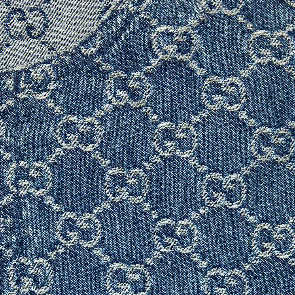 Children's Gg Denim Jacquard Jacket