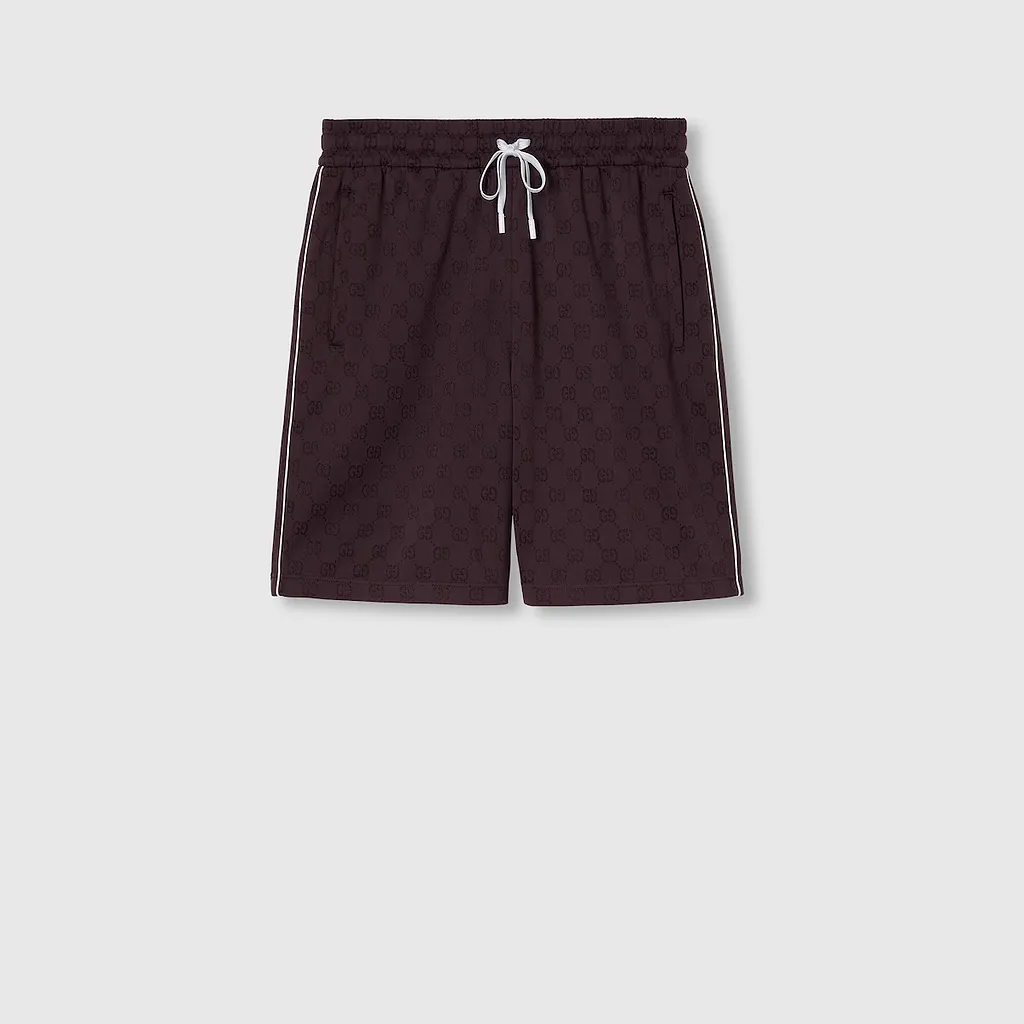Gg Nylon And Cotton Shorts