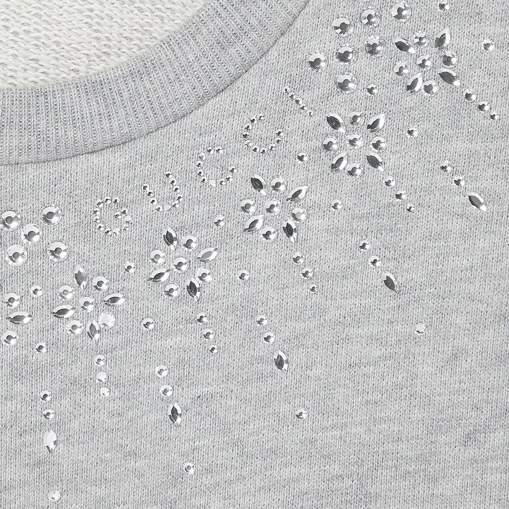 Children's Embroidered Cotton Sweatshirt