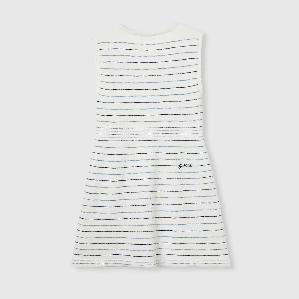 Children's Striped Cotton Dress