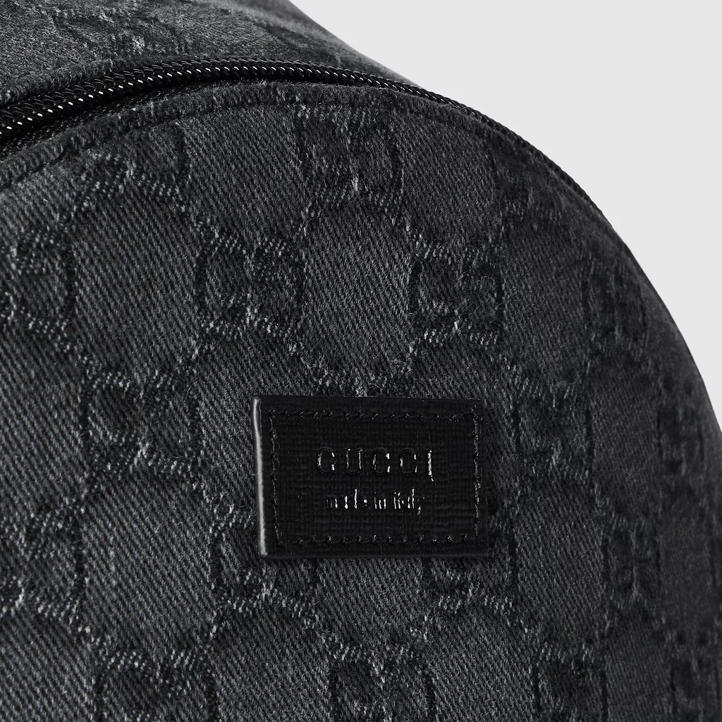 Children's Gg Denim Backpack