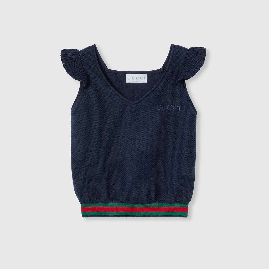 Children's Cotton Top With Embroidery