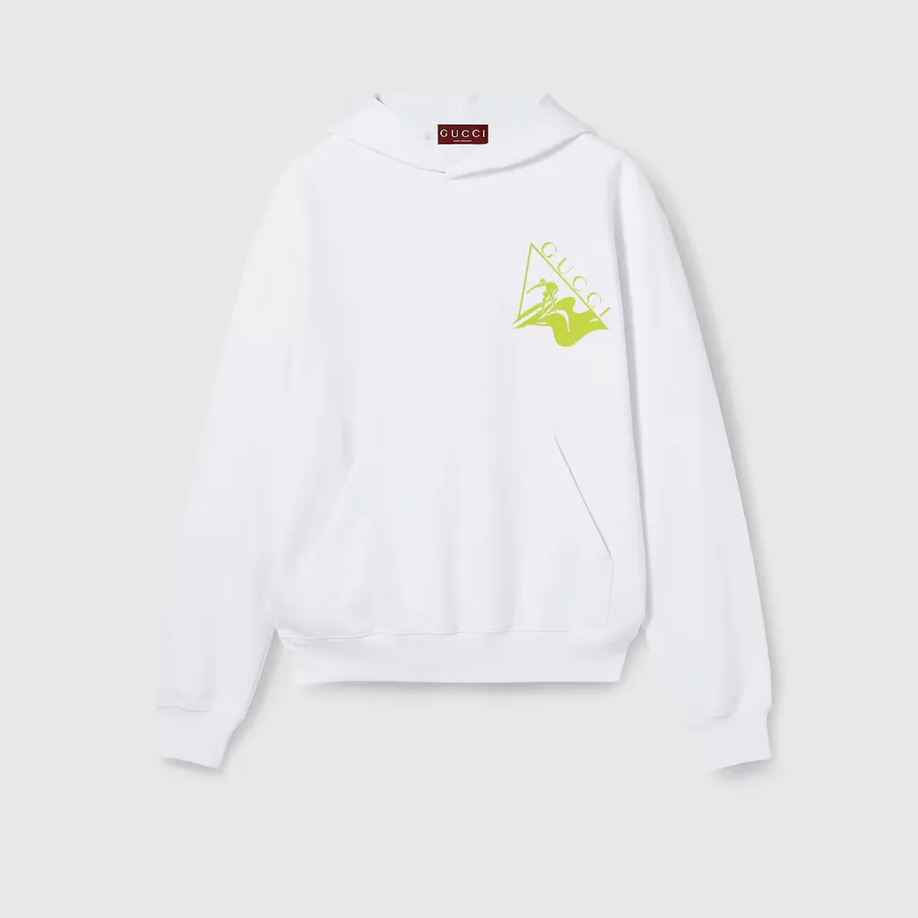 Printed Cotton Jersey Sweatshirt