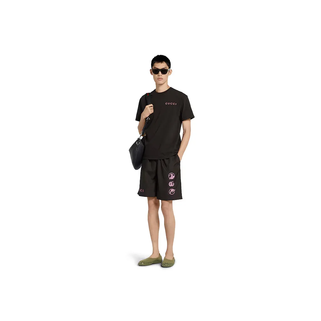 Printed Cotton Jersey T-Shirt