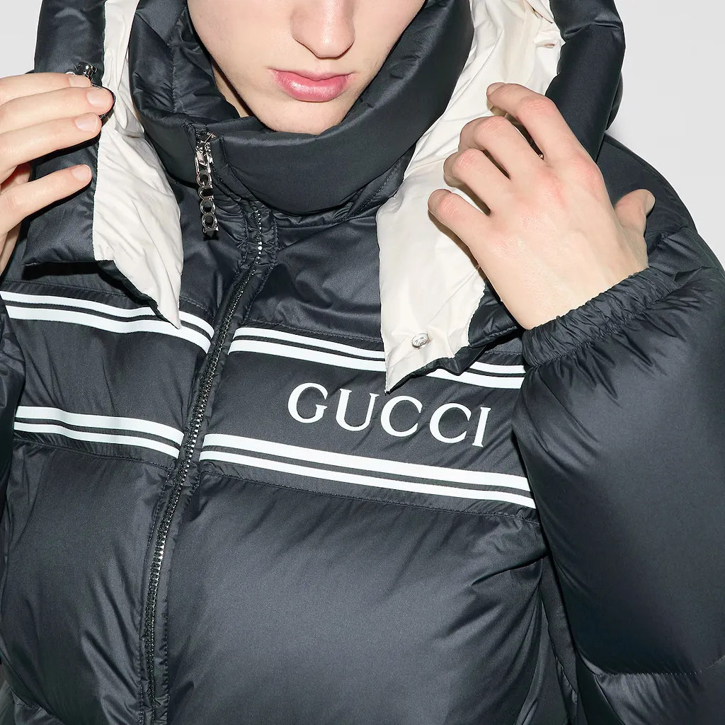 Nylon Puffer Jacket