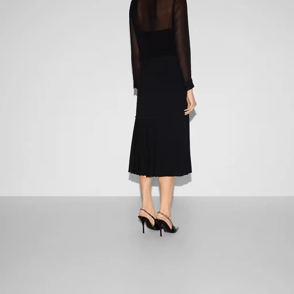Light Viscose Sable Skirt