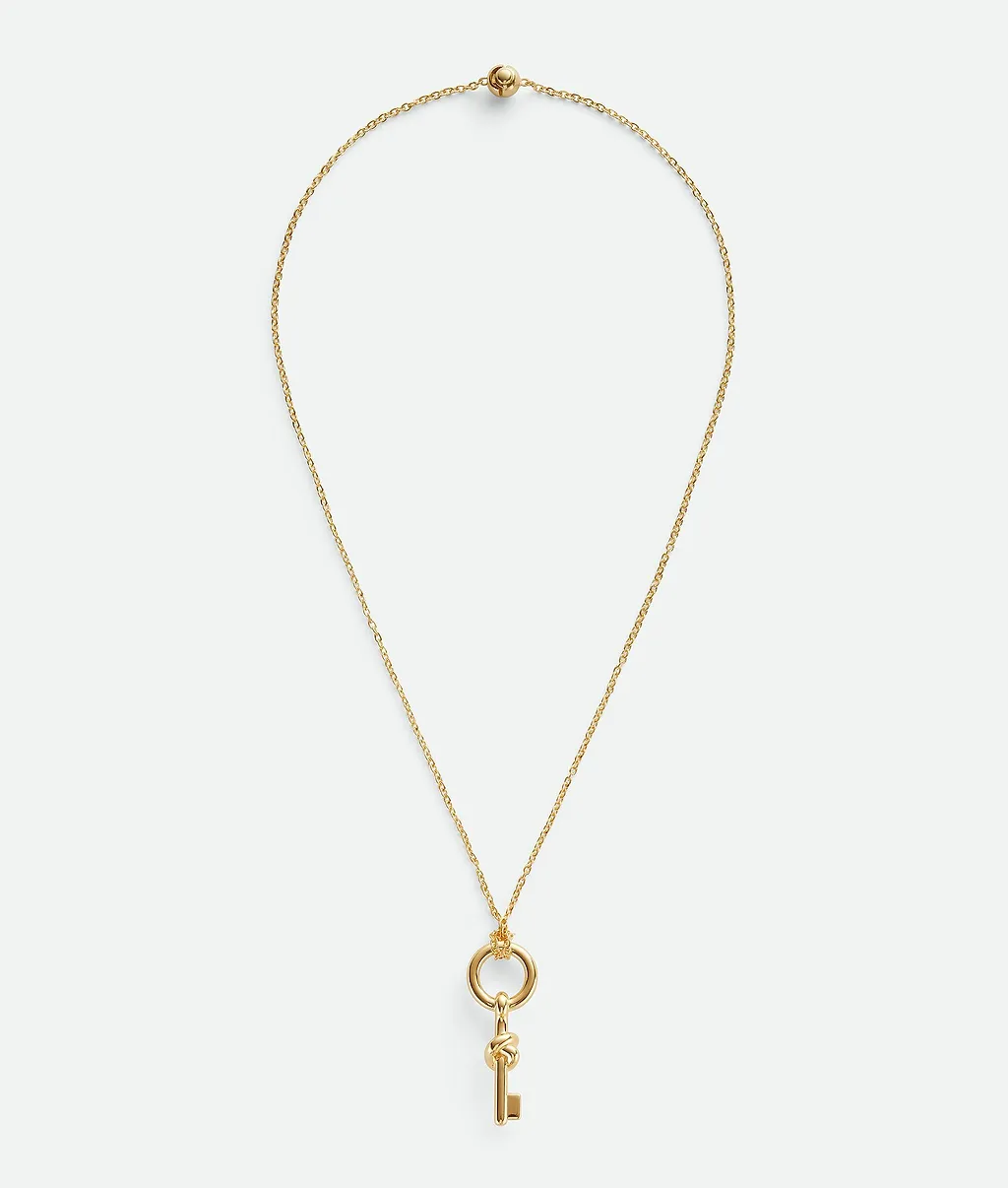 Key Knot Necklace