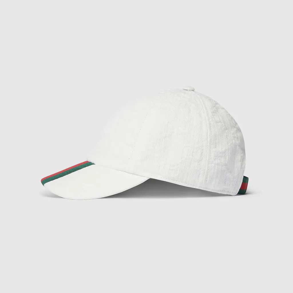 Children's Gg Canvas Baseball Hat