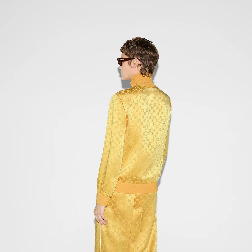 Gg Jacquard Zip Jacket
