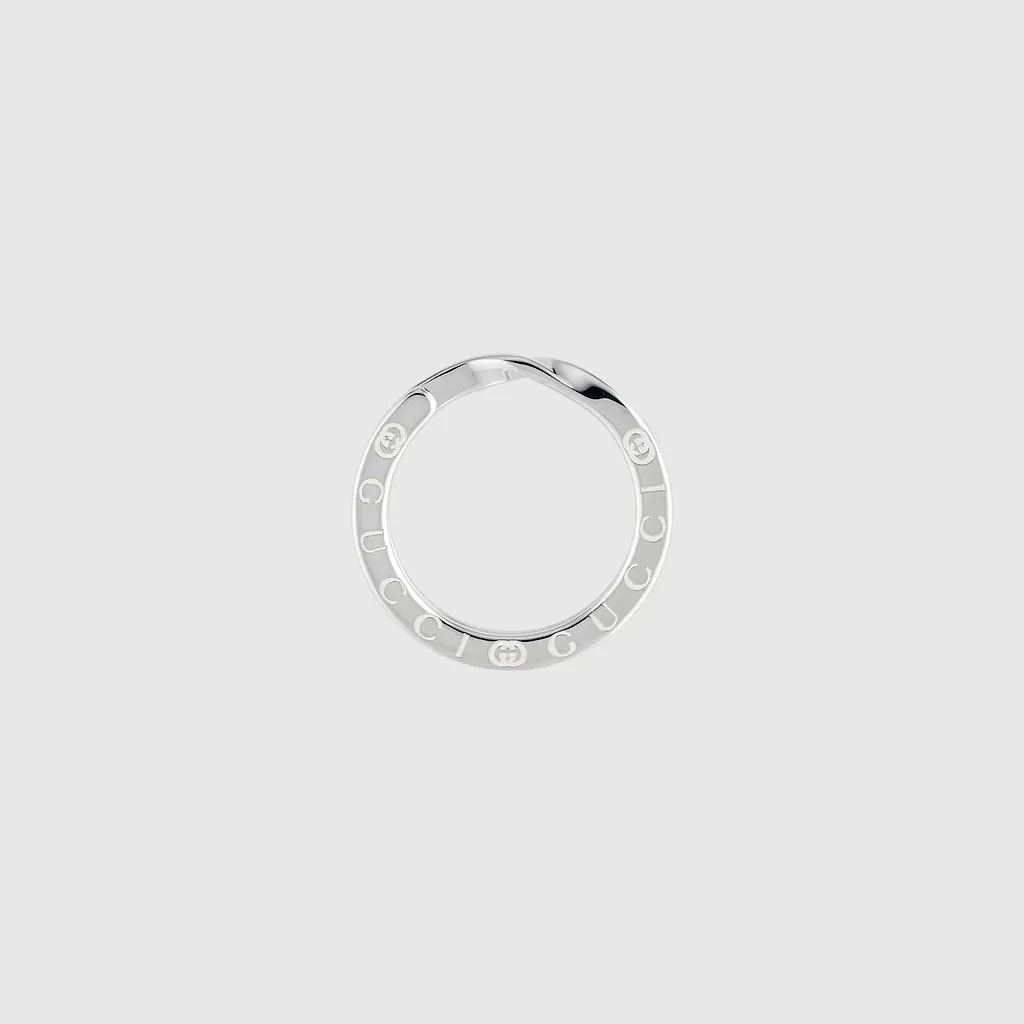 Gucci Interlocking Keyring