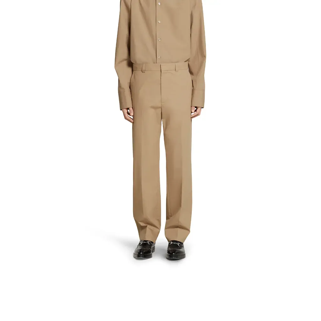 Cotton Poplin Pant