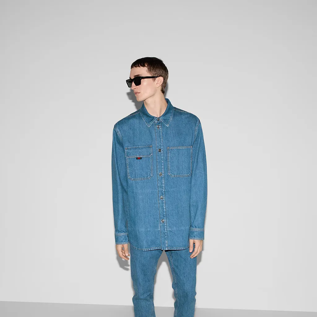 Relaxed Fit Denim Shirt