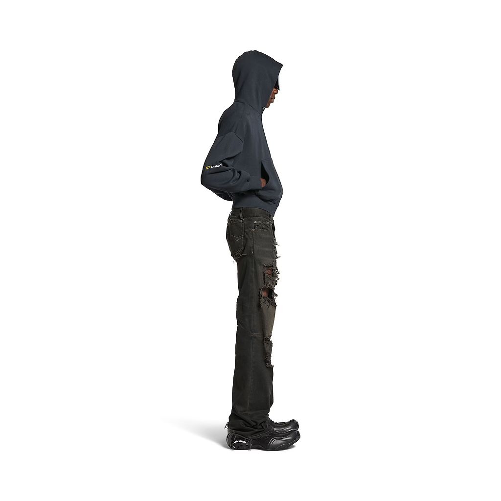 Fitted Low-Waist Pants
